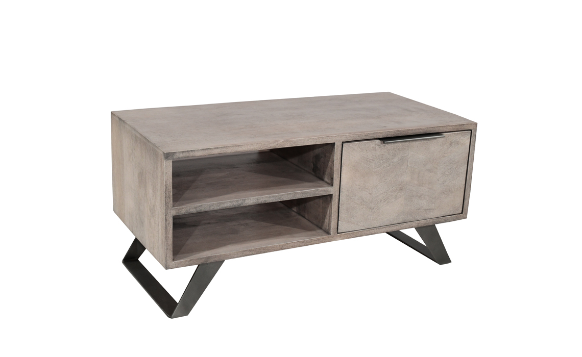 Mimoso Grey Wash Mango Coffee/TV Table