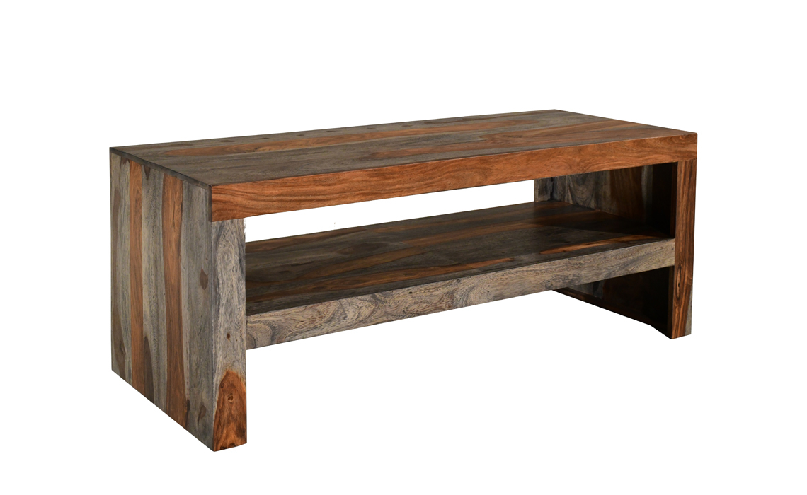 Panaji Solid Sheesham Tv Coffee Table 