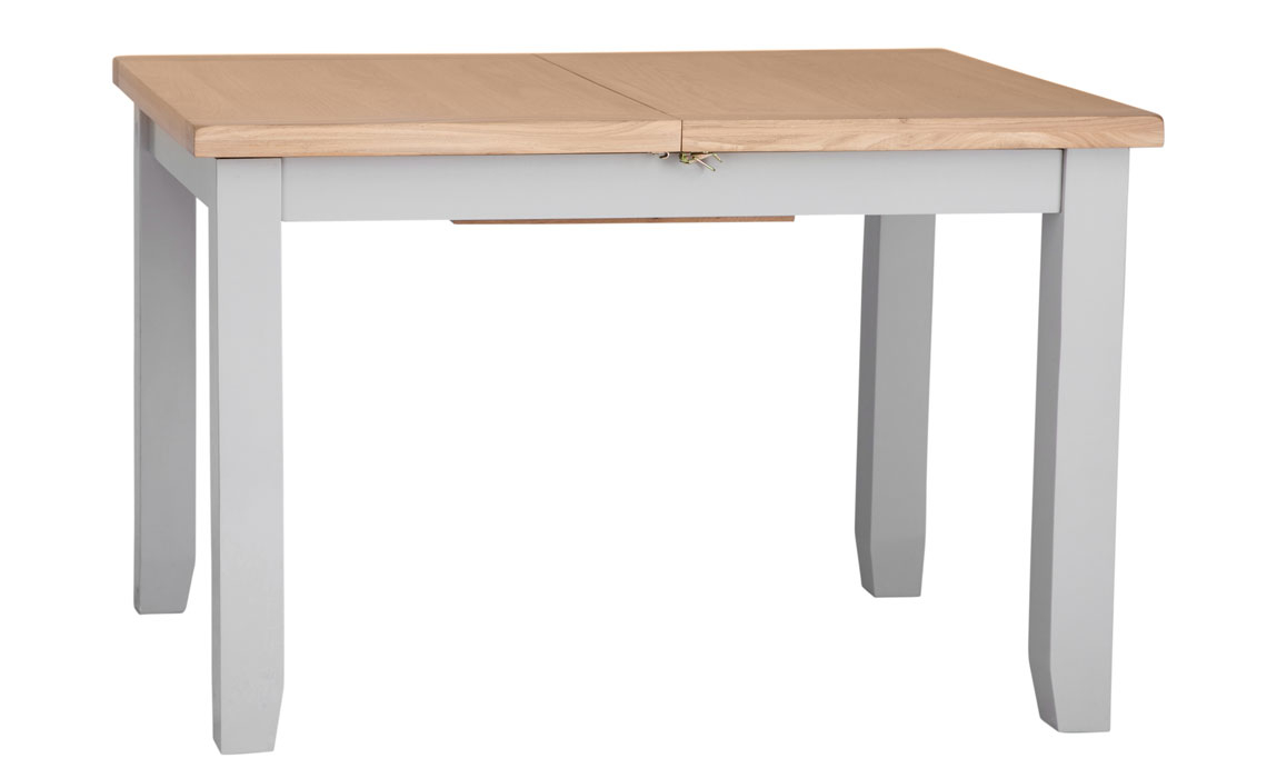 Ashley Painted Grey 120cm Butterfly Extending Table	