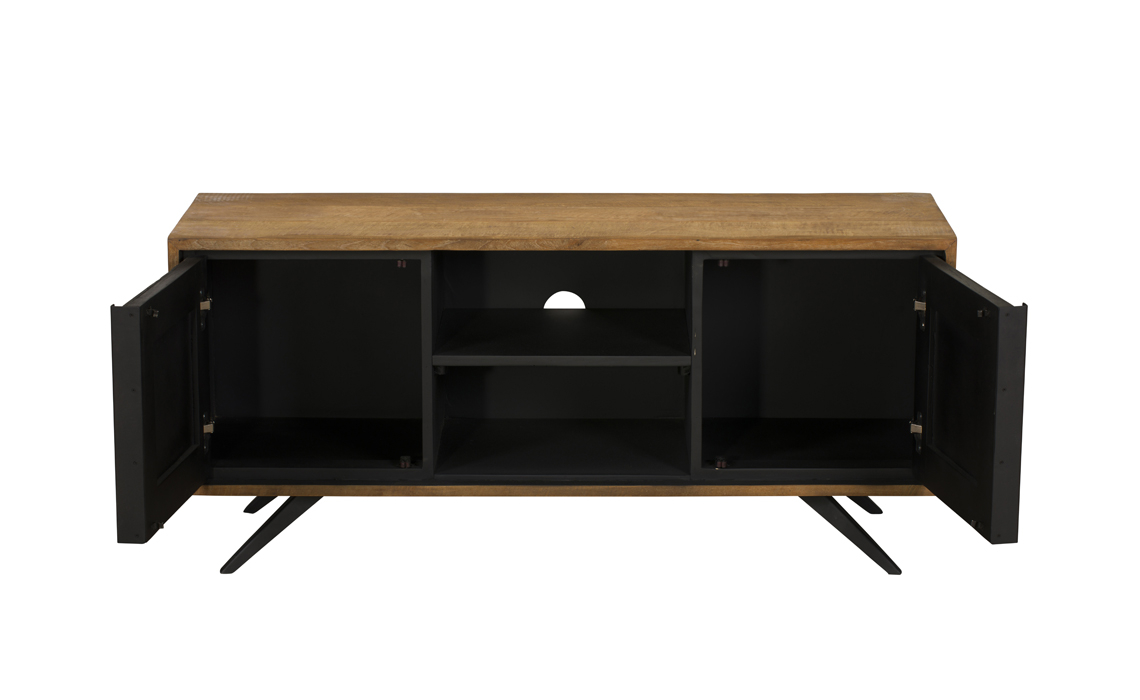 Brixton Reclaimed Teak Tv Unit