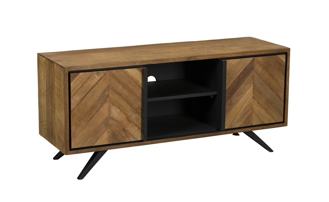 Brixton Reclaimed Teak Tv Unit