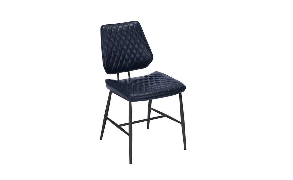 Dalton Dining Chair Dark Blue