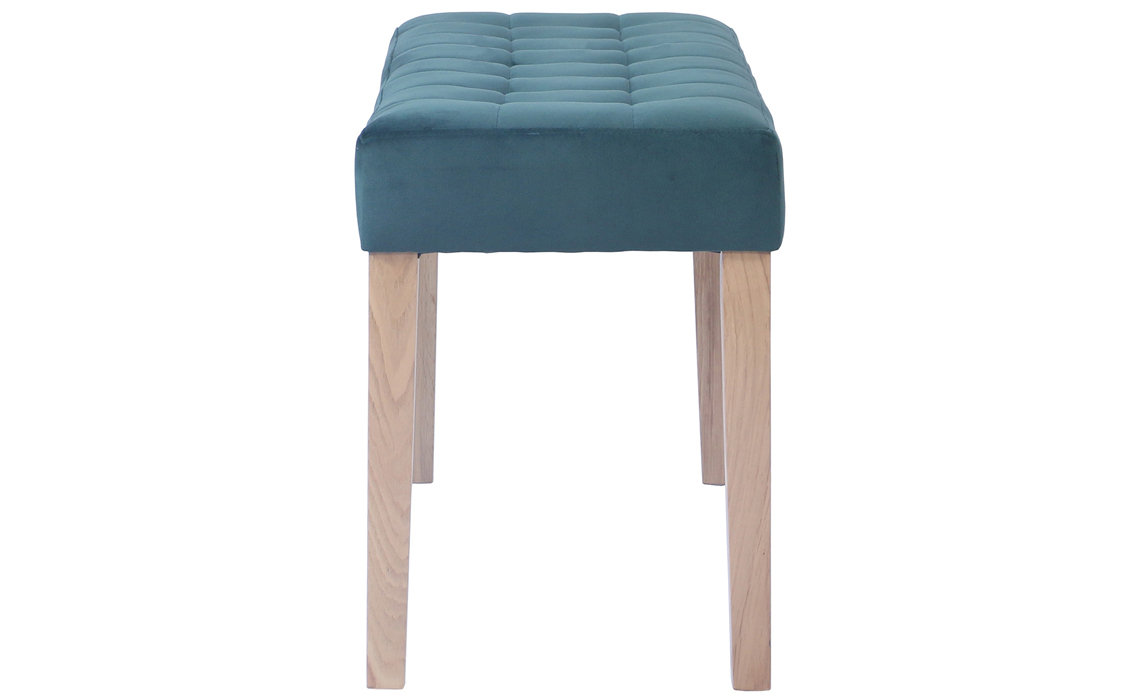 Melbourne Upholstered 104cm Bench in Forest