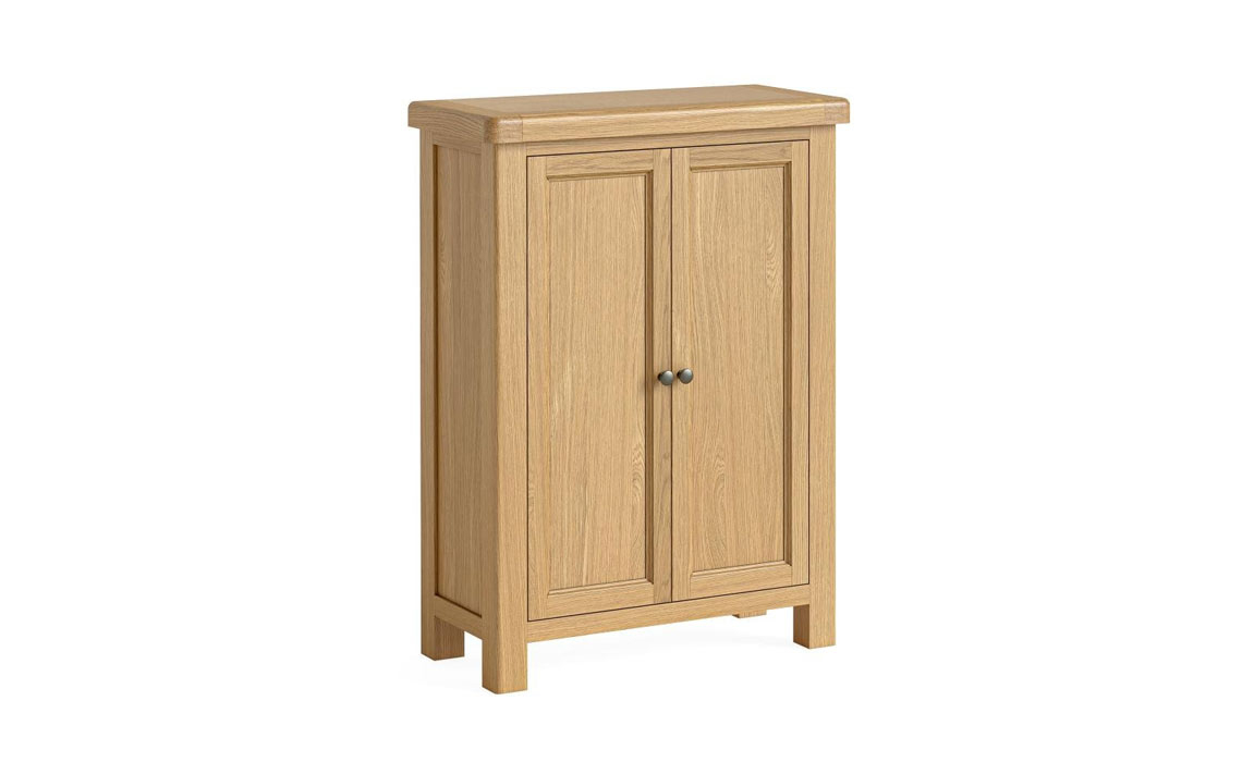 Kensington Oak Shoe Cabinet