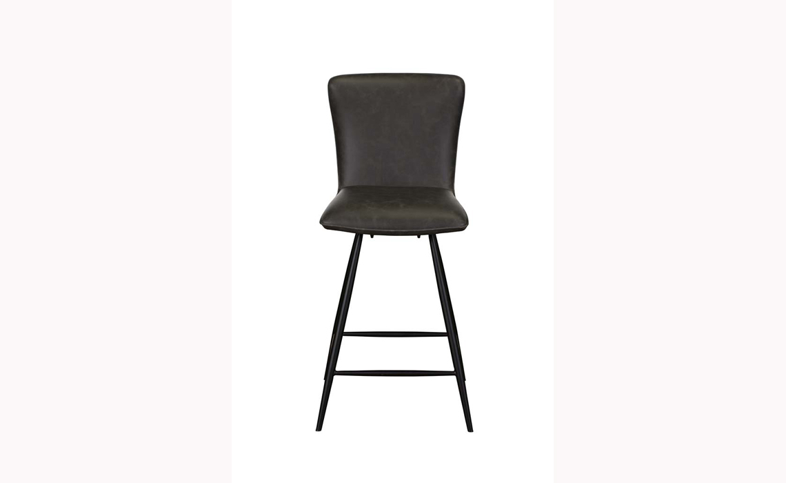 Bella Bar Stool-Grey