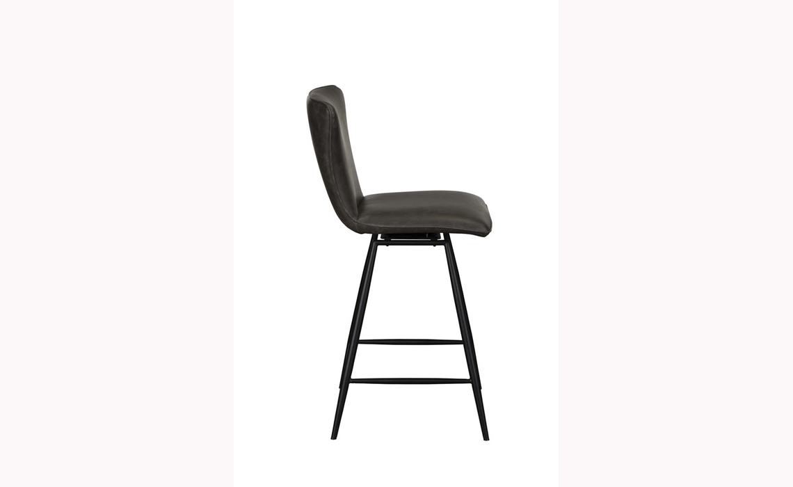 Bella Bar Stool-Grey