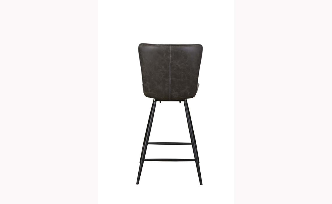 Bella Bar Stool-Grey