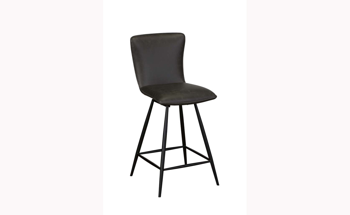 Bella Bar Stool-Grey