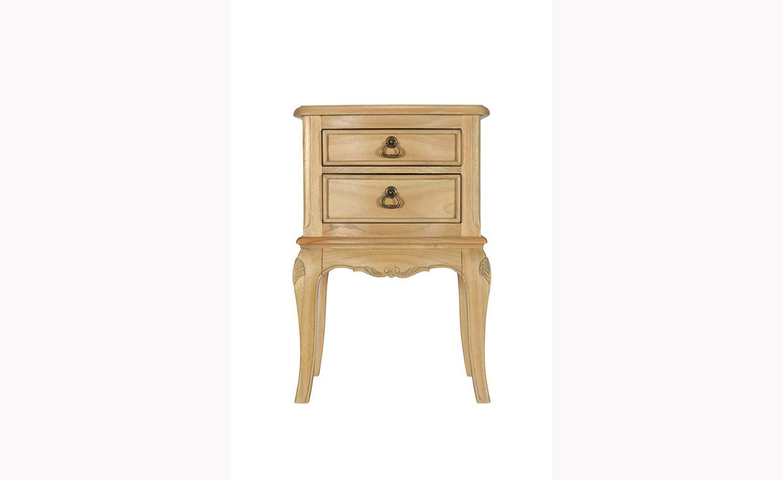 Chateau Solid Mindi 2 Drawer Bedside