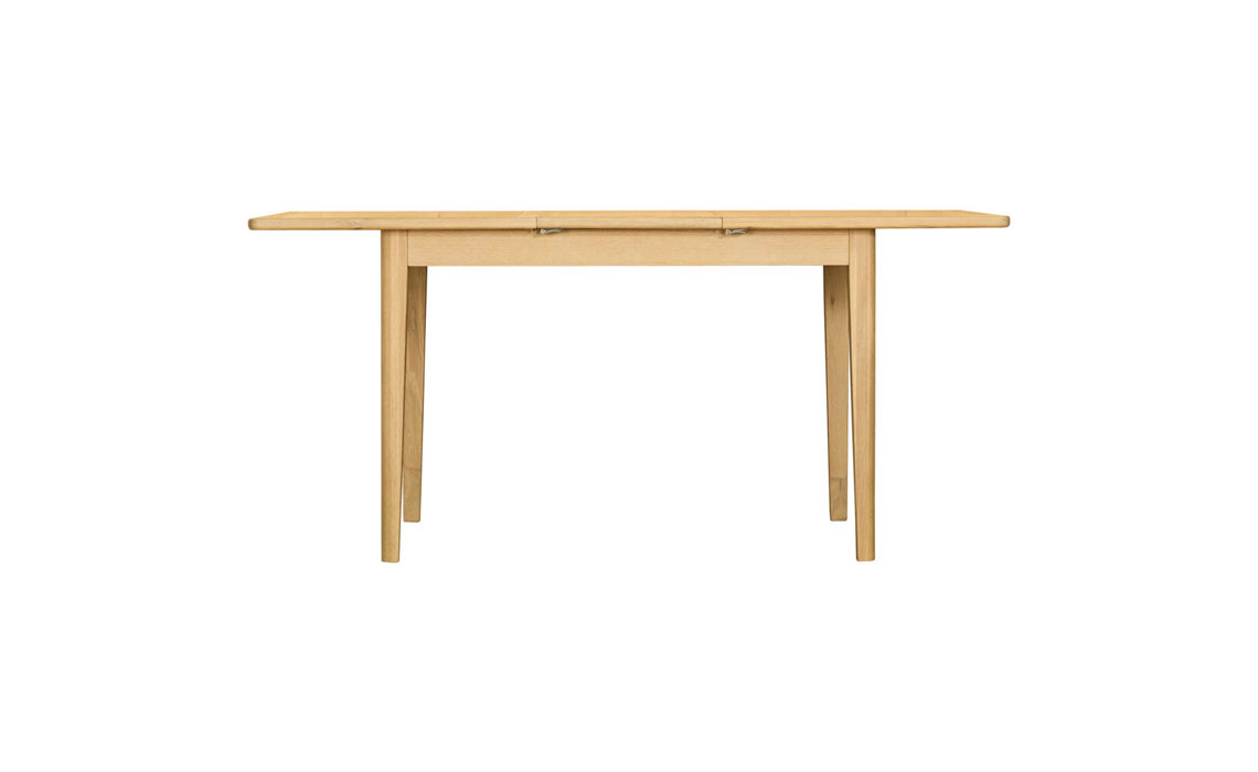 Birka Whitewash Oak Extending Table 