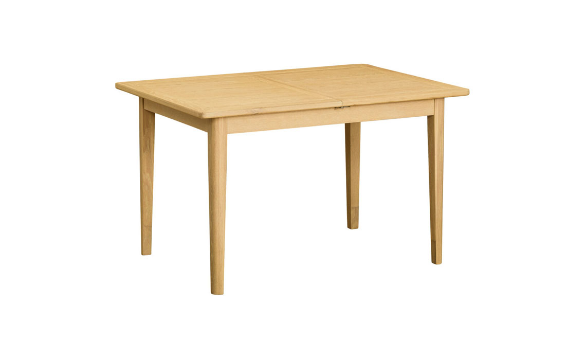 Birka Whitewash Oak Extending Table 