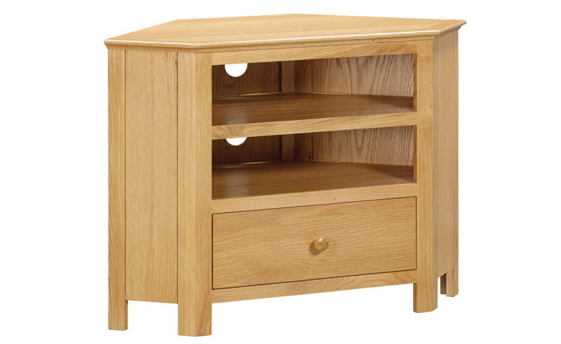 Morland Oak Corner TV Unit