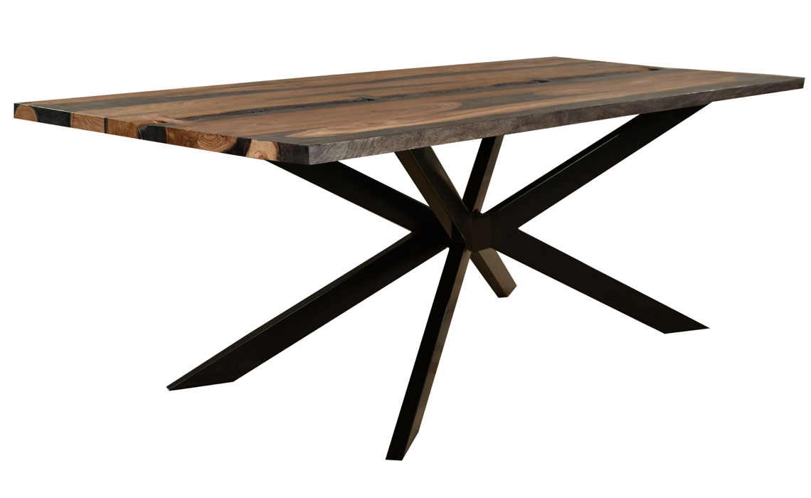 Goa Solid Sheesham Live Edge 220cm Dining Table