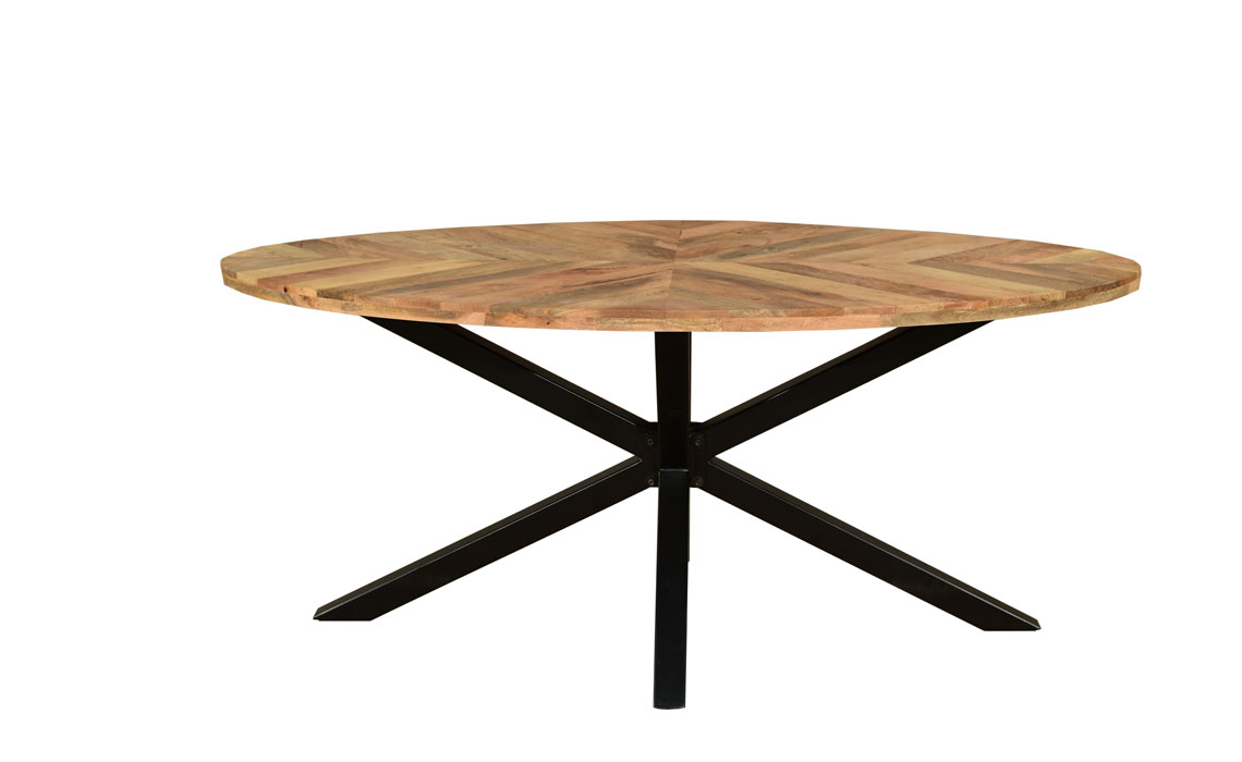 Mimoso Solid Mango 180cm Star Leg Dining Table