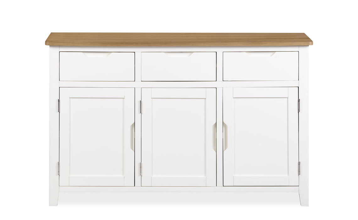 Olsen White Painted Oak Large Sideboard