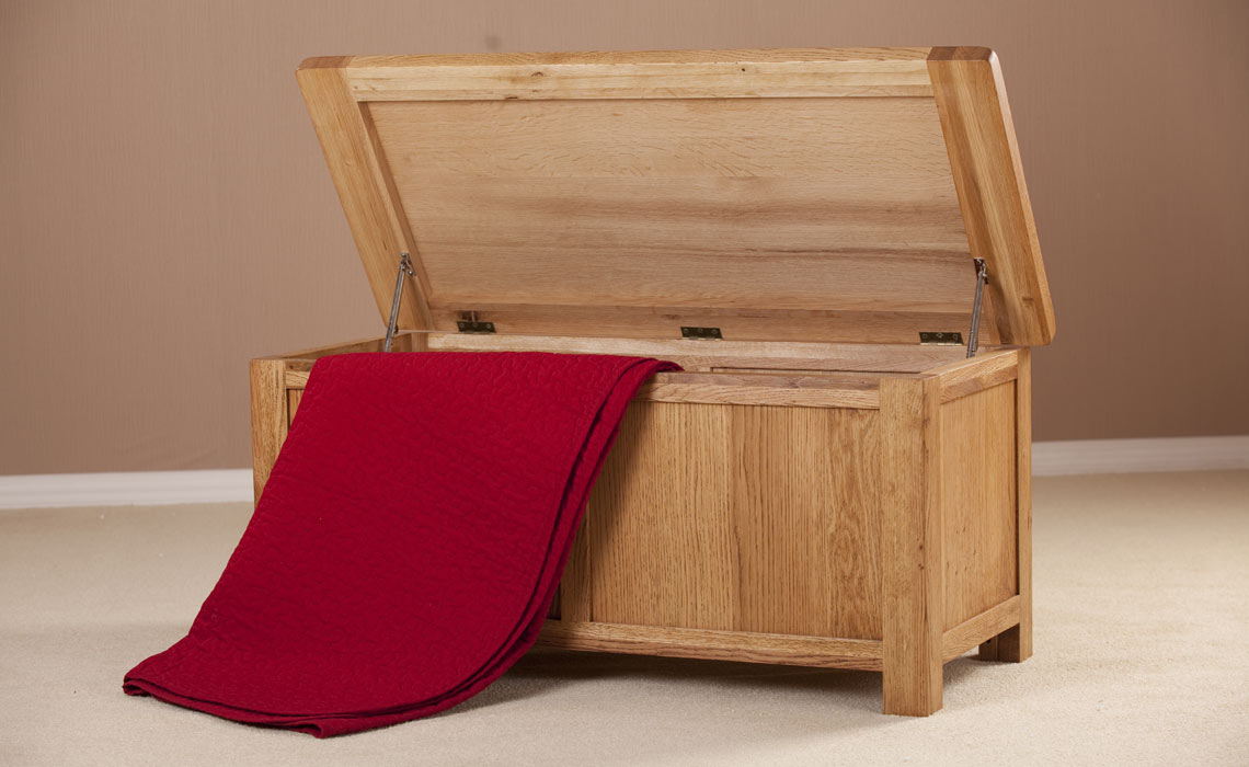Framlingham Solid Oak Large Blanket Box
