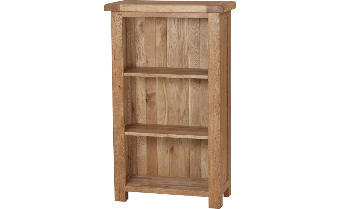Framlingham Solid Oak 3ft Narrow Bookcase