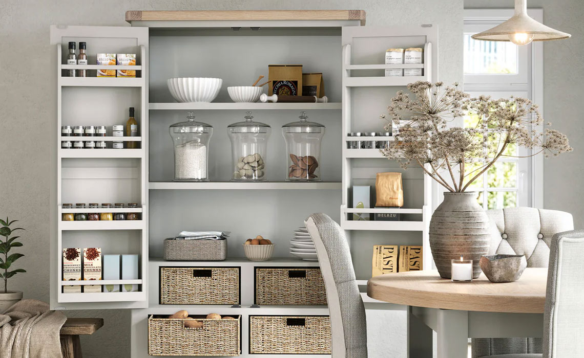 Clovelly Stone Grey Larder Unit