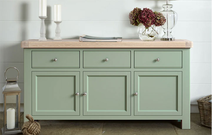 Clovelly Sage Large Sideboard