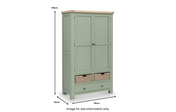 Clovelly Sage Larder Unit