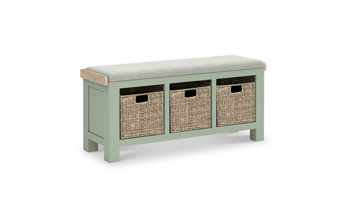 Clovelly Sage Storage Bench