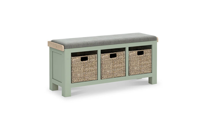 Clovelly Sage Storage Bench