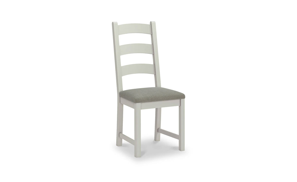 Clovelly Stone Grey Dining Chair with Cushion