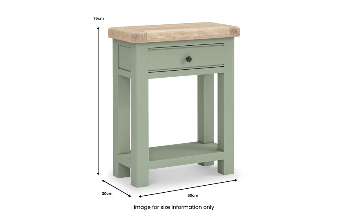 Clovelly Sage Grey Telephone Table