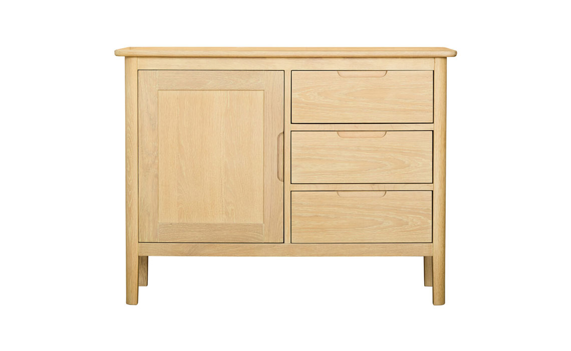 Birka 1 Door 3 Drawer Sideboard 