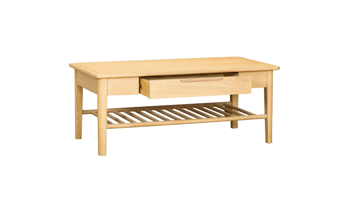 Birka Coffee Table With Drawer 