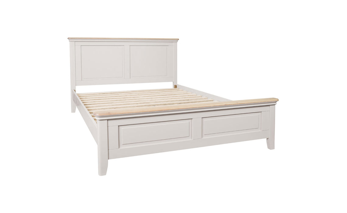 Melford Painted 6ft Super King Size Bed Frame - Grey Mist