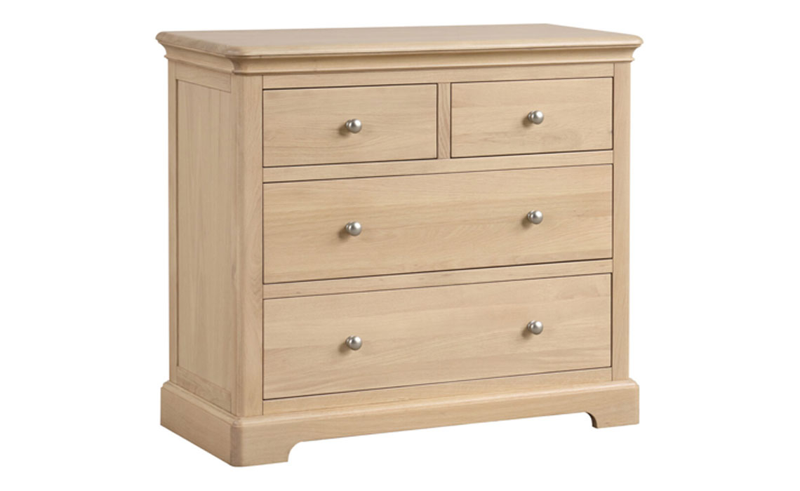 Melford Oak 2 Over 2 Chest Of Drawers