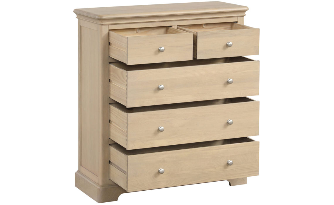  Melford Oak 2 Over 3 Chest Of Drawers