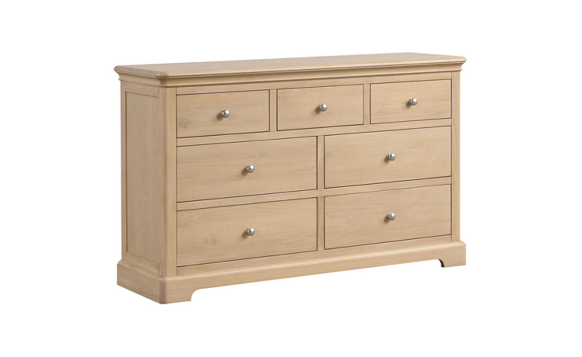 Melford Oak 3 Over 4 Chest Of Drawers