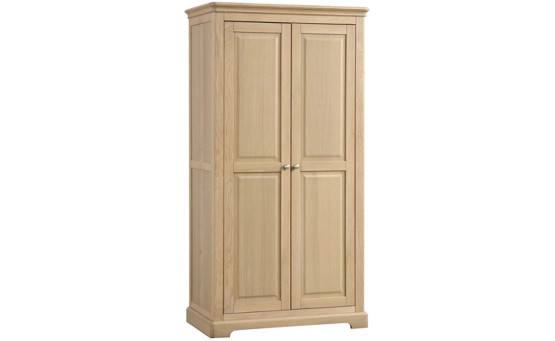 Melford Oak Double Wardrobe