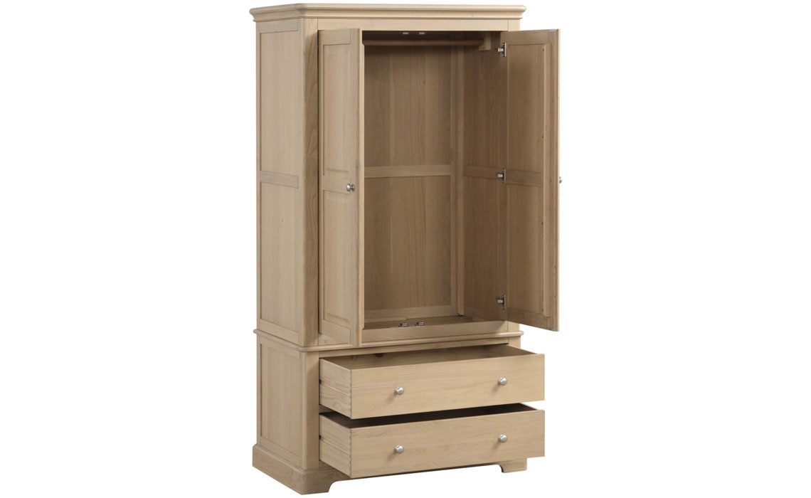 Melford Oak Gents Wardrobe