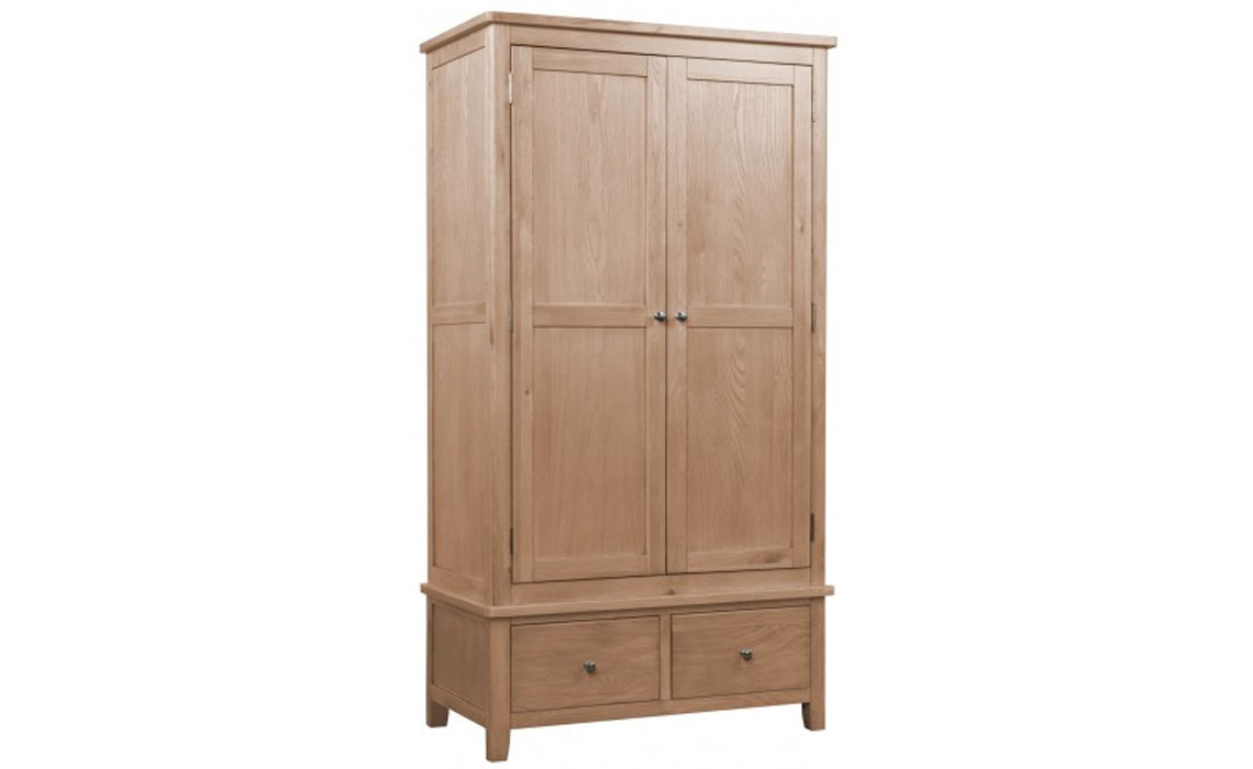 Havana Oak Gents Wardrobe