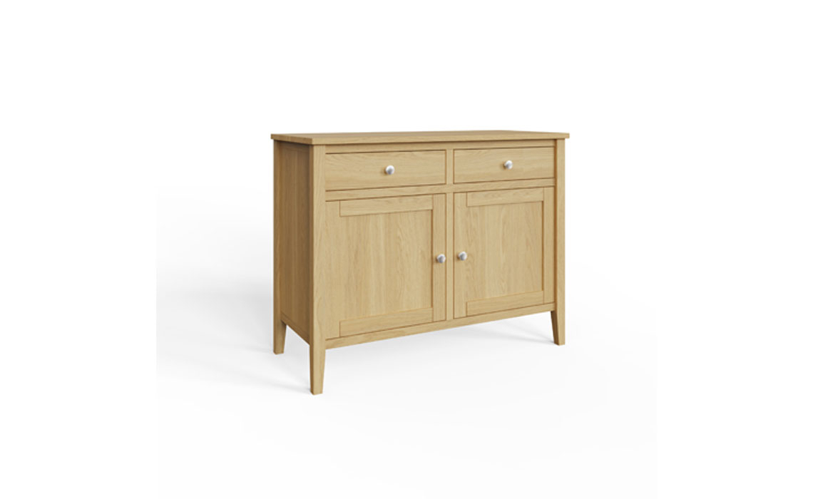 Valletta Oak 2 Door 2 Drawer Sideboard