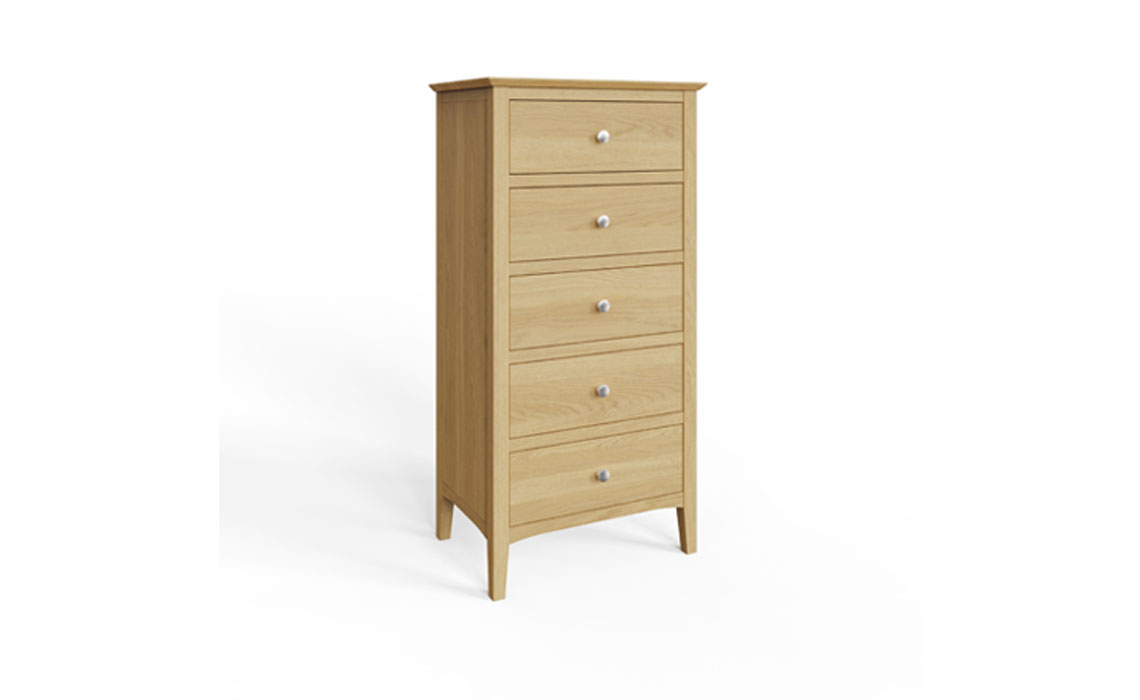 Riva Tall 5 Drawer Chest