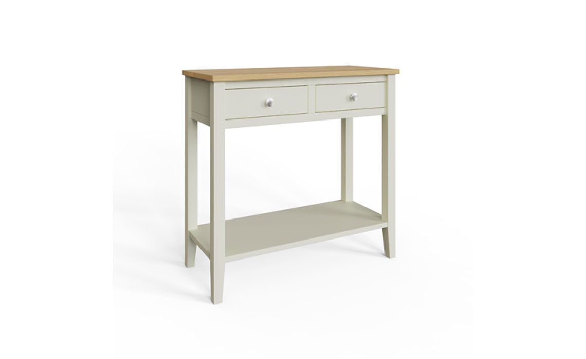 Valletta Painted 2 Drawer Console Table