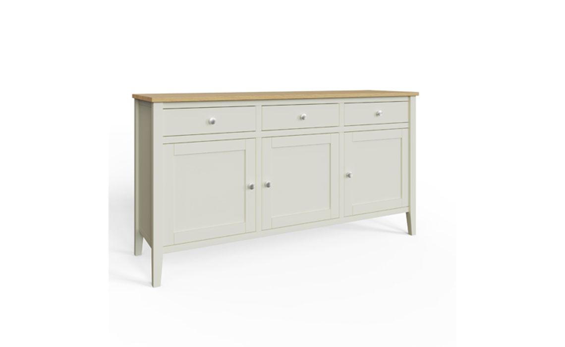 Valletta Painted 3 Door 3 Drawer Sideboard