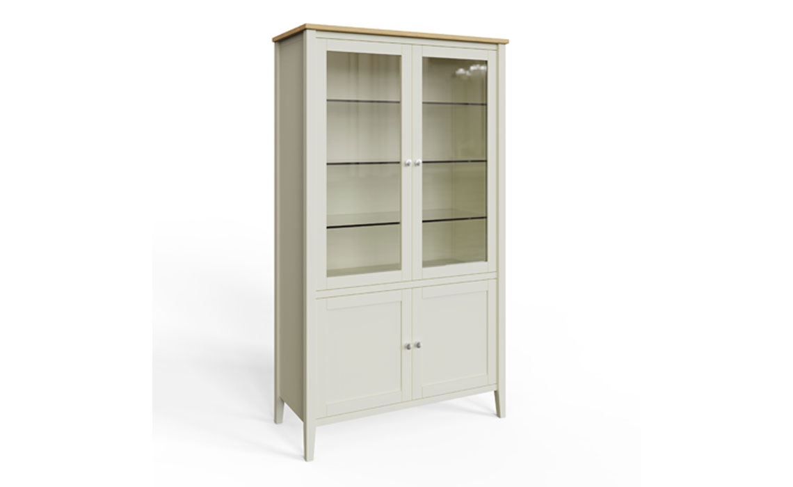 Valletta Painted Display Cabinet