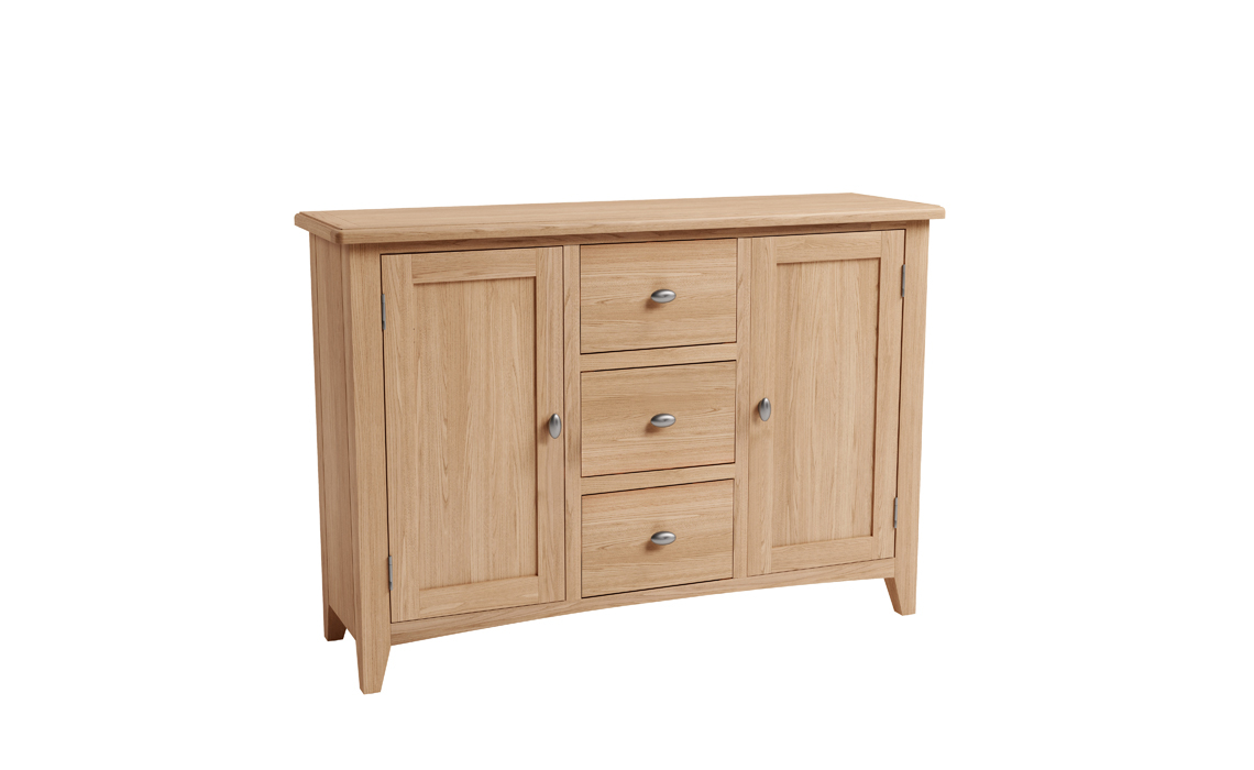 Columbus Oak Large Sideboard