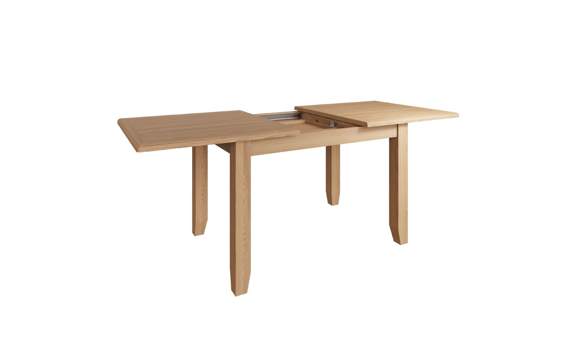 Columbus Oak 160-200cm Butterfly Extending Table 