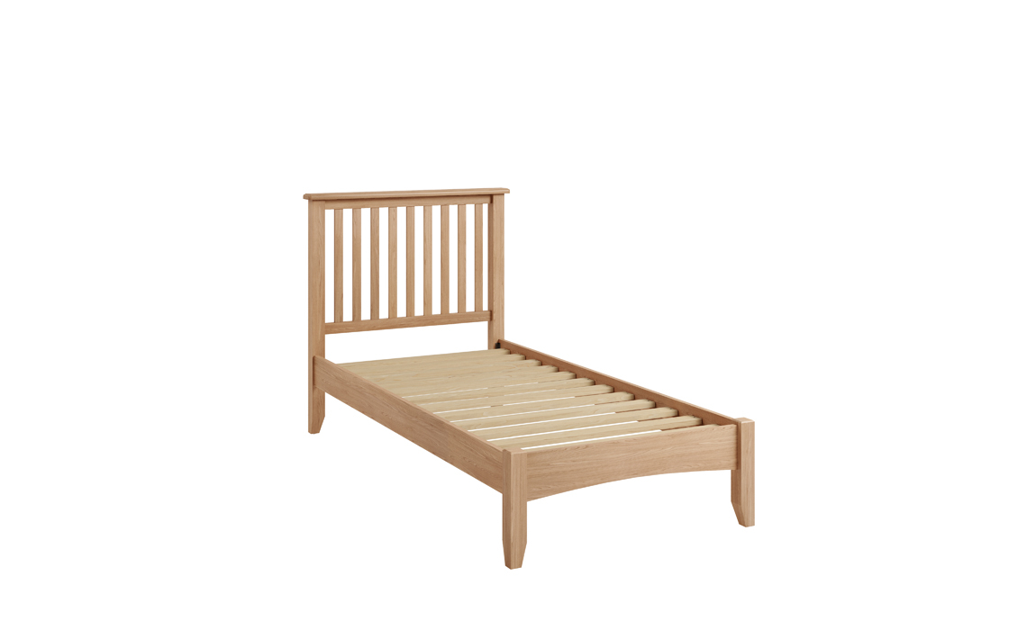 Columbus Oak 3ft Single Bed Frame