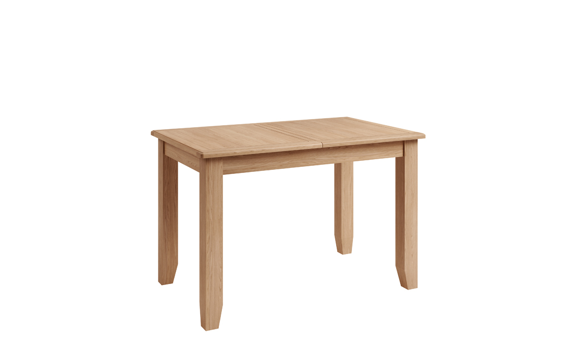 Columbus Oak 120-160cm  Butterfly Extending Table 