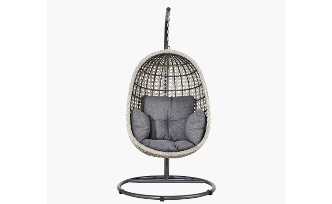 Stone Grey St Kitts Single Hanging Chair