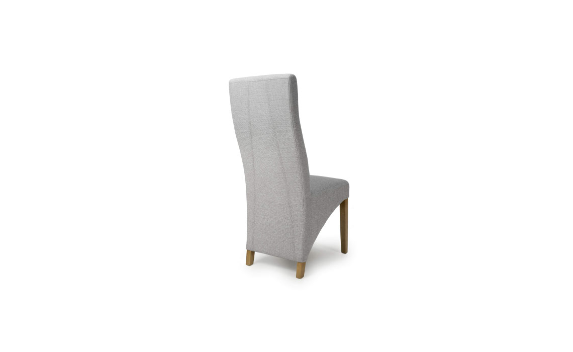 Baxter Weave Light Grey Dining Chair