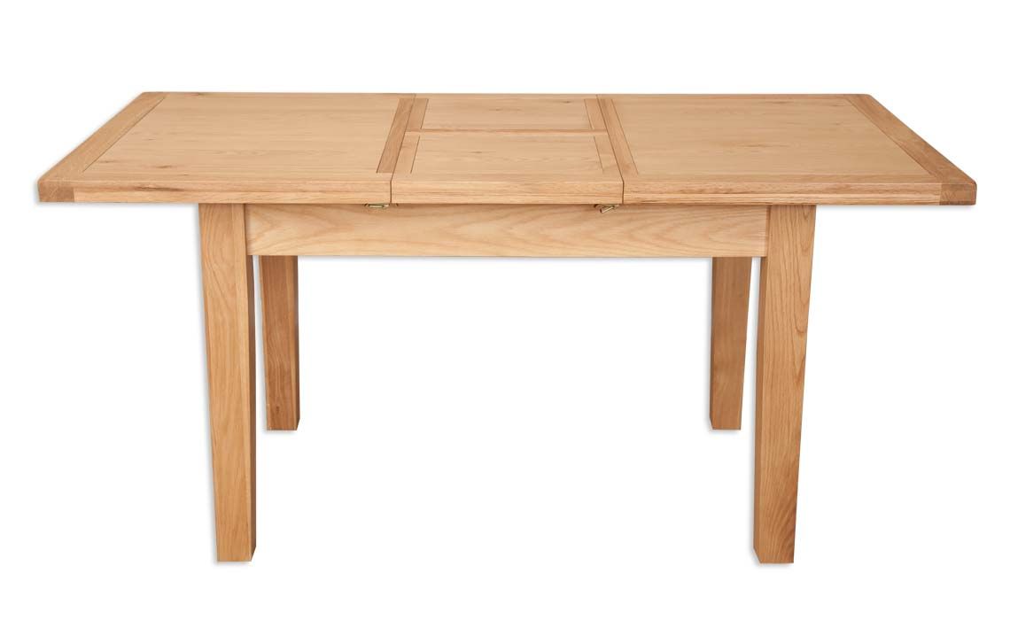 Windsor Natural Oak 120-160cm Extending Dining Table