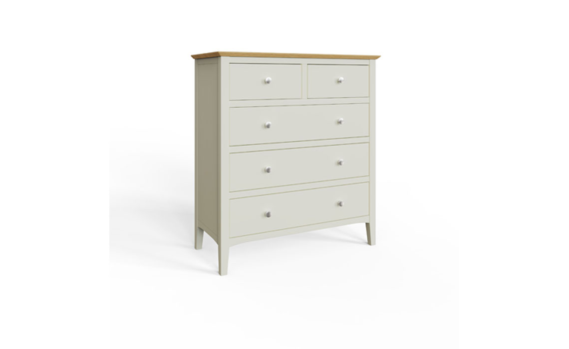 Riva Painted 2 over 3 Chest of Drawers